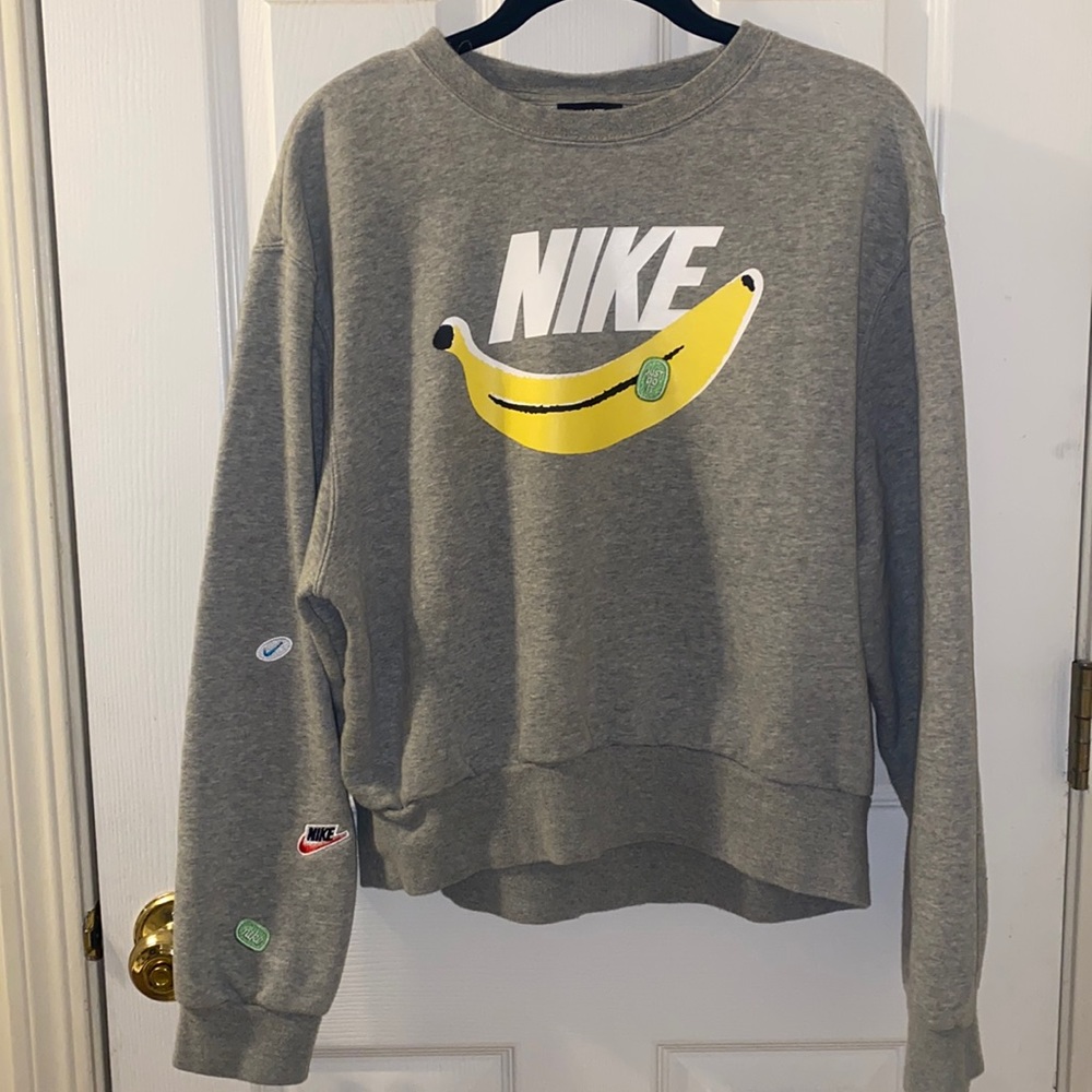 Nike crop sweatshirt